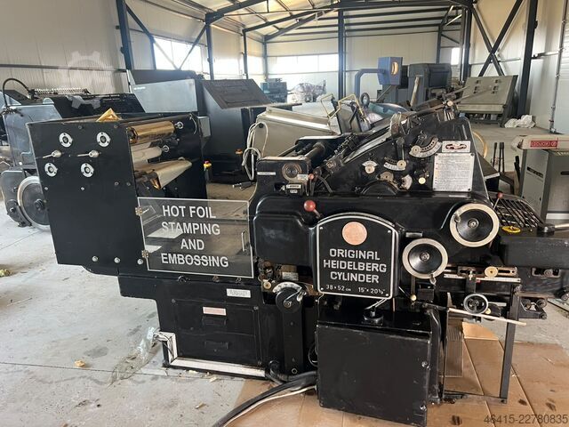 Macchina da stampa tipografica heidelberg Cylinder KS