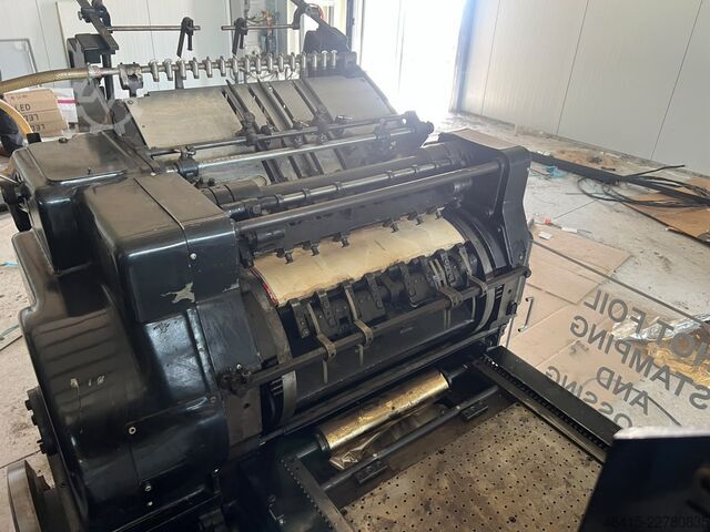 Macchina da stampa tipografica heidelberg Cylinder KS