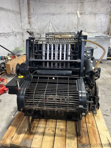 Stanzen und Heißfolienprägung heidelberg Cylinder KS