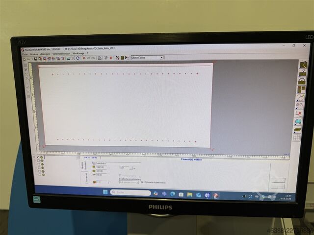 Bearbejdningscenter MASTERWOOD TF 100 med vekslersystem - brugt MASTERWOOD TF 100 mit Wechsler