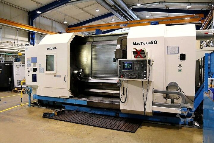 CNC svarv- och fräscenter OKUMA MacTurn 50