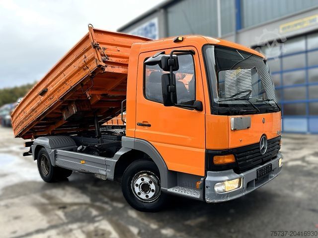 Driezijdige kipper bestelwagen MERCEDES-BENZ 818K