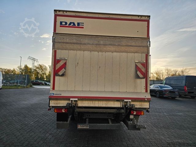 Boxvogn DAF LF 180 Koffer, Ladebordwand, Klima