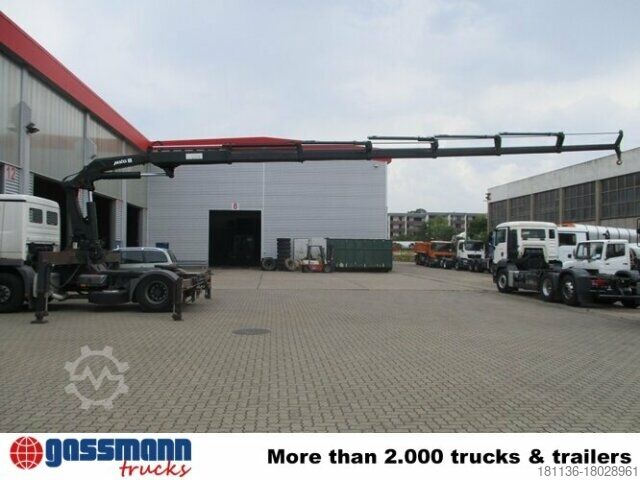 Standard dragbil Mercedes-Benz Actros 1836 LS 4x2 mit Kran MKG HLK 330HP
