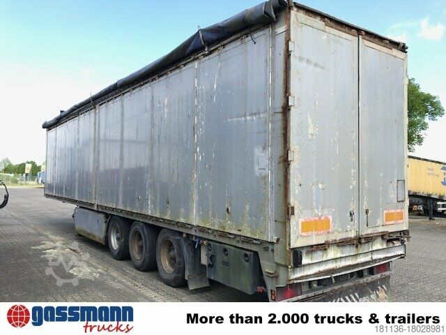 Semi-remorque Reisch RSBS-35/24 PV Walkingfloor ca. 86m³, Alu