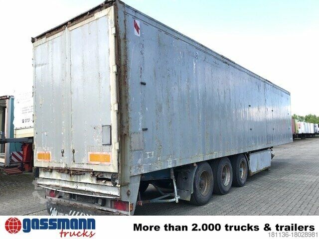 Semi-remorque Reisch RSBS-35/24 PV Walkingfloor ca. 86m³, Alu