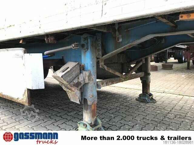 Semi-remorque Reisch RSBS-35/24 PV Walkingfloor ca. 86m³, Alu