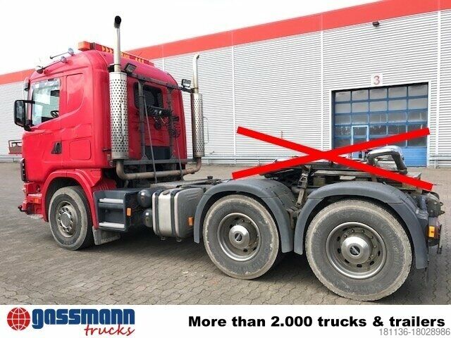 Standaard trekker Scania R164 GA6x4NZ 480, Retarder, Hydraulik