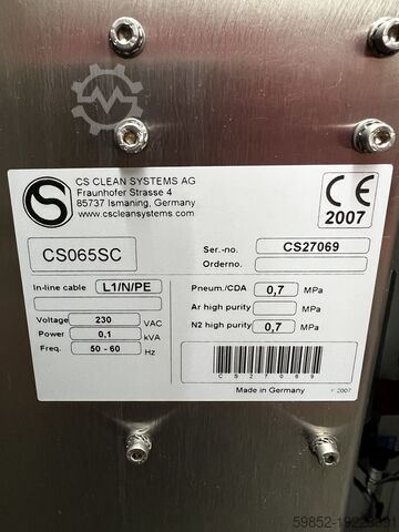 Droogbedabsorber CS Clean Systems CS065SC