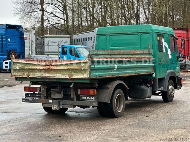 Trevägs tippbil MAN 8.163 L2000 DoKa Dreiseitenkipper 7,49 t