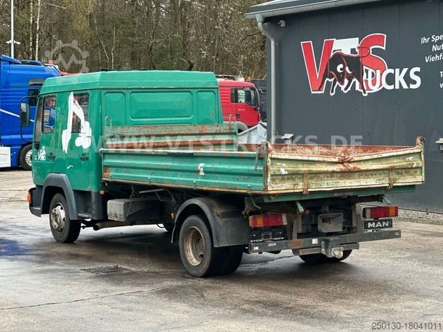 Trevägs tippbil MAN 8.163 L2000 DoKa Dreiseitenkipper 7,49 t