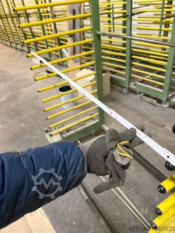 Rack trolley, paint drying trolley  