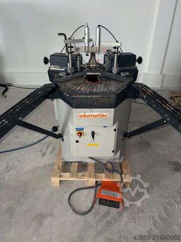 Corner crimping machine Elumatec EP 124