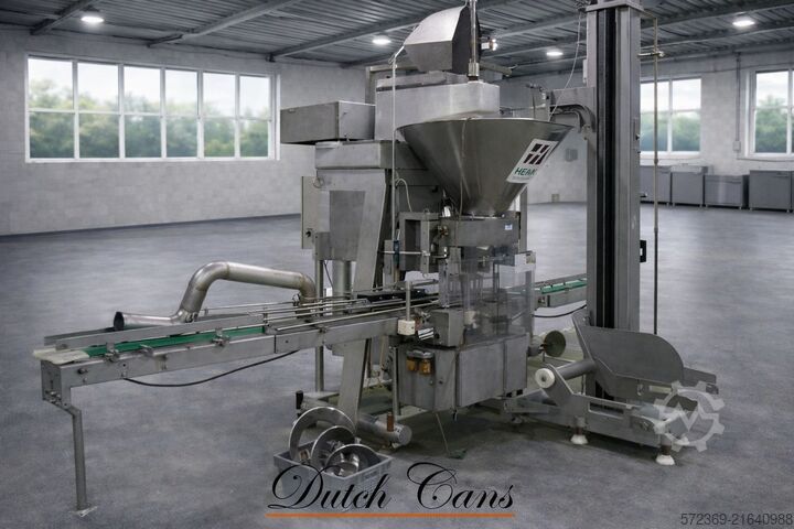 Filling technology Hema DM60 CB can filler