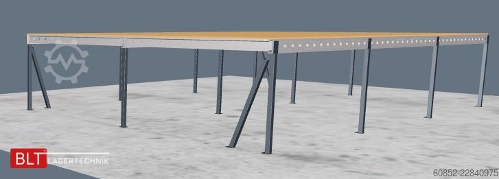 Platforma magazynowa 10x15m Lagerbühne , Belastung : 500kg/qm Unterkante: 2,5m ,ca. 150qm Systembühne
