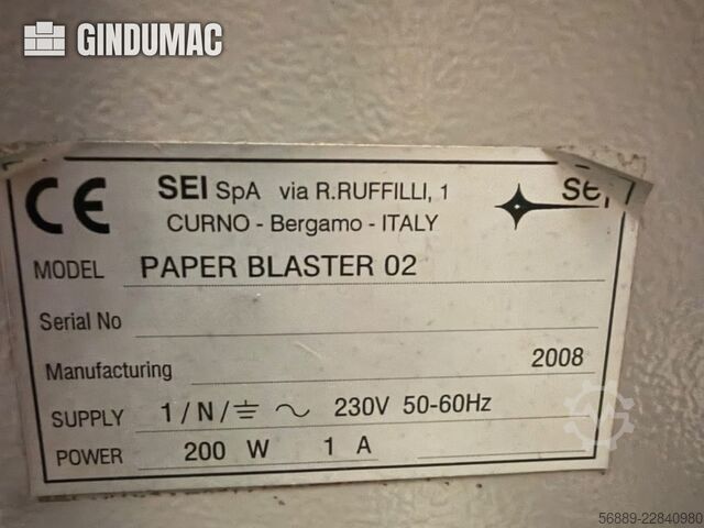 SEI Laser PAPER BLASTER 02 SEI Laser PAPER BLASTER 02