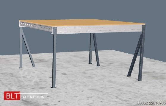 Platforma magazynowa 5x5m Lagerbühne , Belastung : 500kg/qm Unterkante: 2,5m , ca. 25qm Systembühne