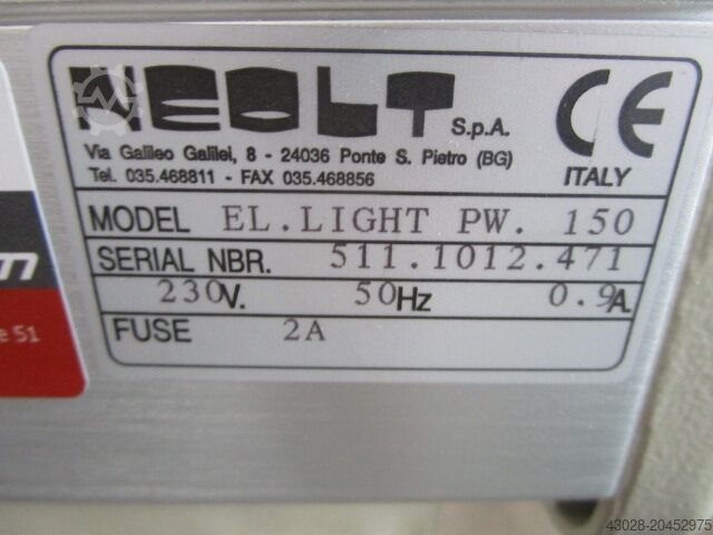 Tagliacarte elettrico NEOLT EL. LIGHT PW. 150