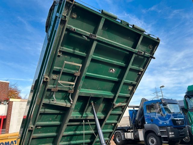 Tre-vejs tippevogn MAN 8.220 TGL MEILLER 3Skipper mit hohen Wänden