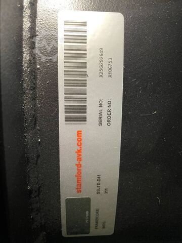 Aggregaat Volvo TAD1346GE - 550 kVA Generator - DPX-18882