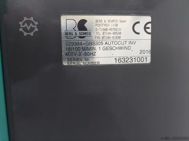  BERG SCHMID GBS Autocut Inverter