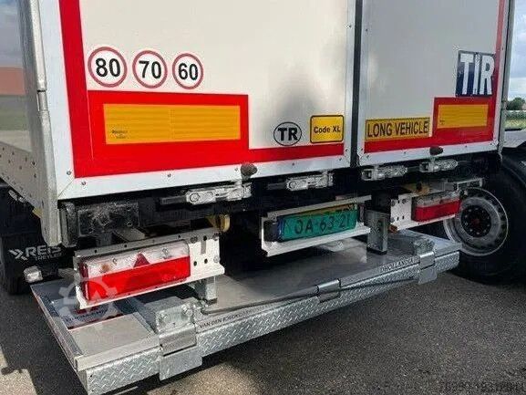 Koffer REISTREYLER Box trailer 13,60 3-assig met D'hollandia klep ...