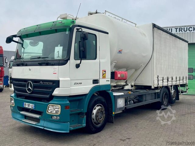 Silo Mercedes-Benz Actros 2536 SILO / TILT , RETARDER, PTO, TPU AXLES