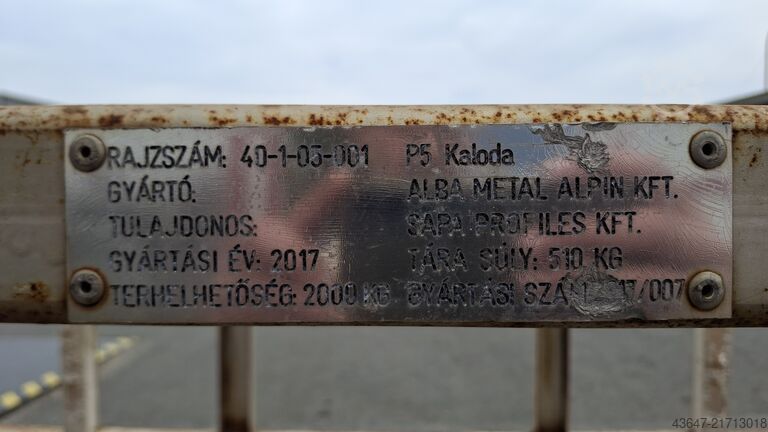 Sanduk, skladištenje dugih materijala  