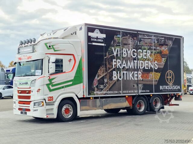 Valise Scania R580 V8 NGS Highline 6x2 - Box with sidedoors -...
