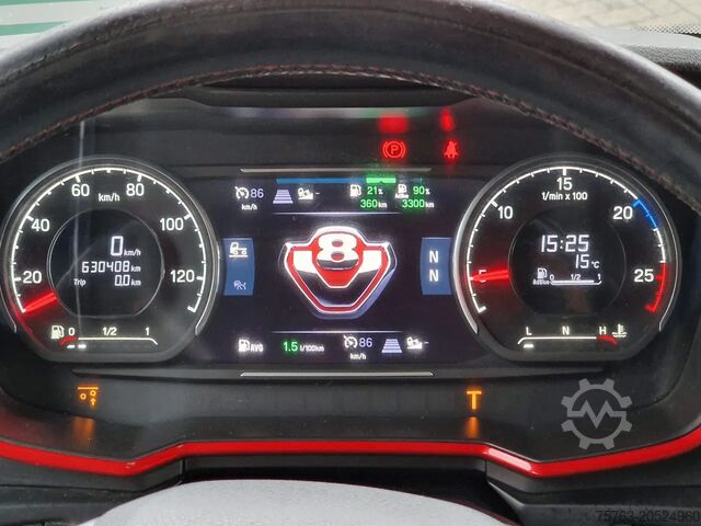 Valise Scania R580 V8 NGS Highline 6x2 - Box with sidedoors -...