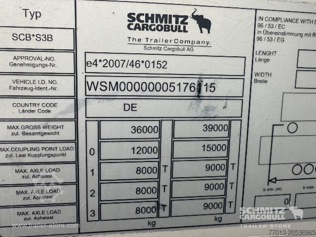 Kylsläpvagn Schmitz Cargobull Reefer Multitemp