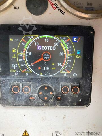 Ερπυστριοφόρα εγκατάσταση γεώτρησης Geotec ROTOMAX XL-GTC