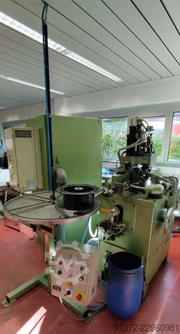 Πλήρως αυτόματο CNC μηχάνημα περιέλιξης ελατηρίων ποδιού Wafios FTU 1.1