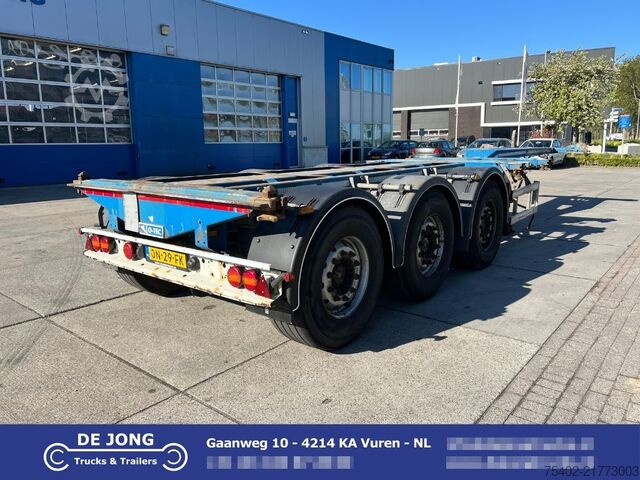 Transport af containere D-TEC FLEXITRAILER FT-LS-S / 3x Extendable / 1x Lift ...