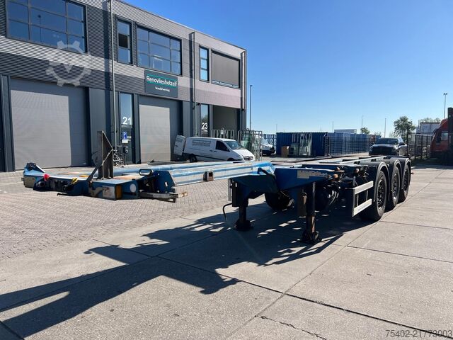 Transport af containere D-TEC FLEXITRAILER FT-LS-S / 3x Extendable / 1x Lift ...