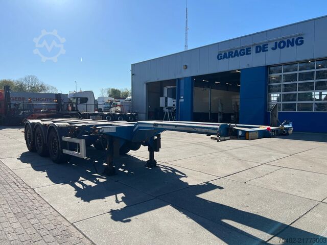 Transport af containere D-TEC FLEXITRAILER FT-LS-S / 3x Extendable / 1x Lift ...