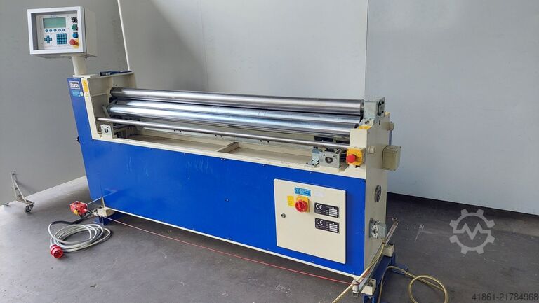 CNC τετράπτυχη κύλινδρος μηχανή καμπύλωσης λαμαρίνας LUNA 8344-CNC-17-0,5