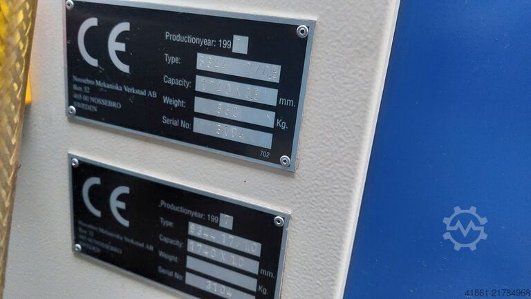 CNC τετράπτυχη κύλινδρος μηχανή καμπύλωσης λαμαρίνας LUNA 8344-CNC-17-0,5