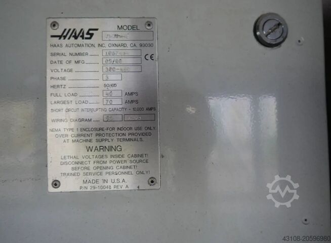 Verticaal bewerkingscentrum Haas VM-6HE