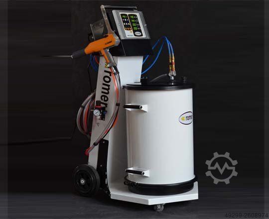 Poedercoating systeem Mini Spark / Romer Leasing / Mietkauf