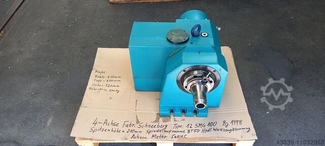 CNC-4 eksen SCHNEEBERGER 12 SMG- 100