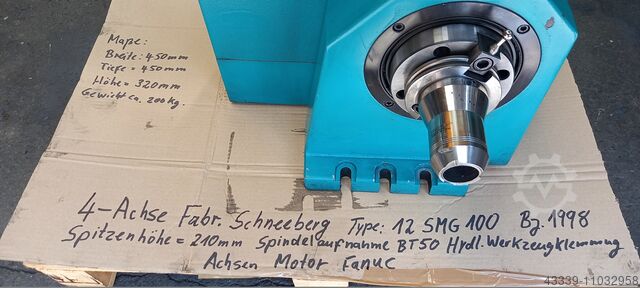 CNC-4 eksen SCHNEEBERGER 12 SMG- 100