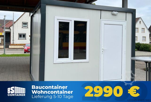 κοντέινερ στέγασης BS-Container 7.2m² Mini-Bürocontainer Classic-Linie