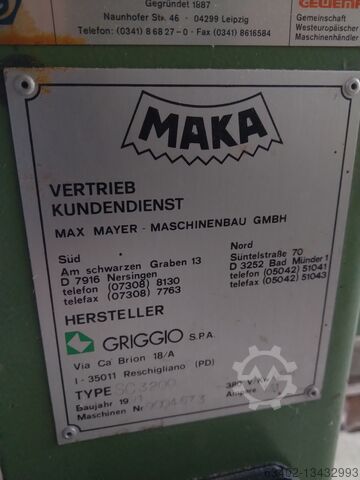 Maatzaag MAKA SC 3200