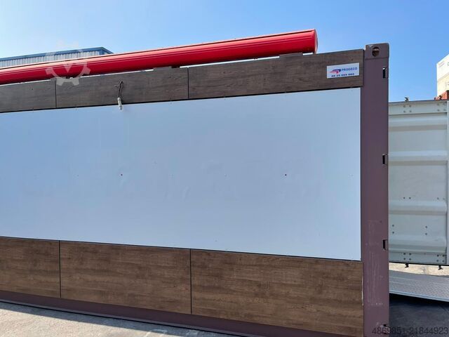 Værkstedskontainer  Werkstatt Büro Office Container 8m