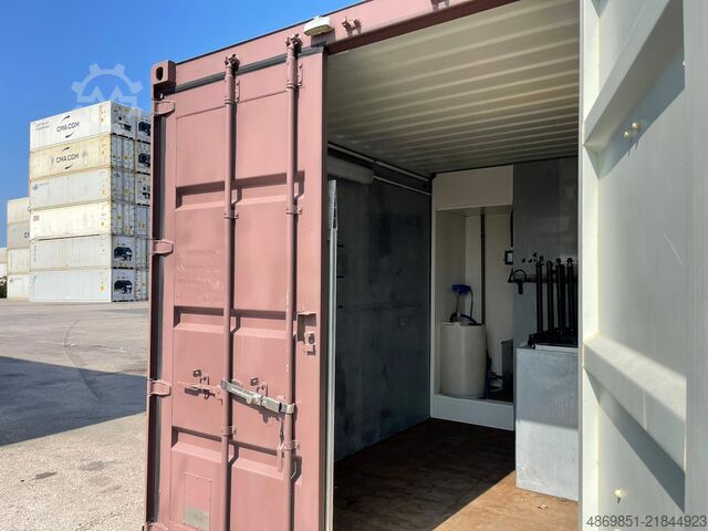 Værkstedskontainer  Werkstatt Büro Office Container 8m
