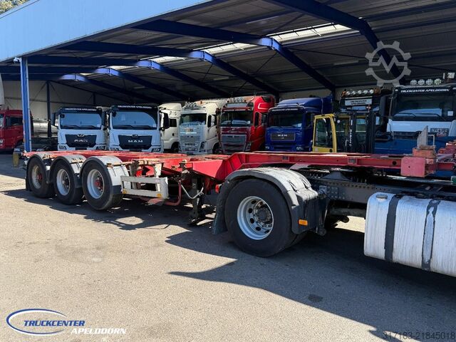 Μεταφορά εμπορευματοκιβωτίων Pacton T3-010 2x uitschuifbaar, BPW met Trommelremmen