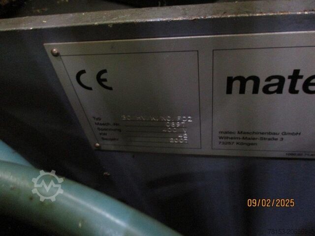 Vertikální obráběcí centrum Matec 30 HV/S