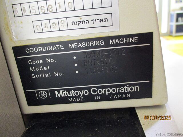 Koordinatenmessmaschine Mitutoyo BRT-A910