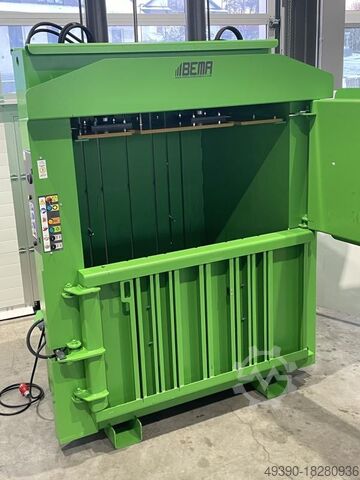 Hochleistungs-Ballenpresse, Hydraulikpresse für Verpackungsabfall, Presse für Recyclingfähige regene MACFAB - BEMA 650A